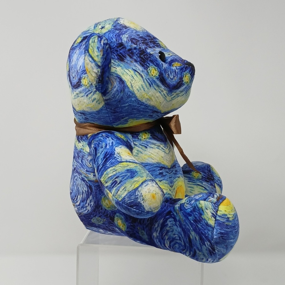 Starry Night Teddy Bear Lighthouse Immersive 9" Van Gogh Experience - Picture 4 of 9